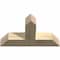 Ekena Millwork Portland Rough Sawn Timber Gable Bracket, Douglas Fir, 36"W x 21"H x 6"D x 6"F, 14/12 Pitch GBW036X21X0606POR00RDF - alternate 3